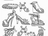 High Heels Coloring Pages Pin Od Anna Szyszka Na Wall Drawings