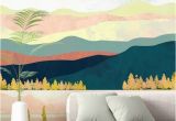 High Resolution Images for Wall Murals Stunning Lake forest Wall Mural by Spacefrog Designs This