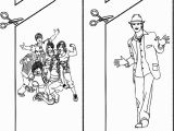 High School Musical Coloring Pages Printable Free Printable High School Musical Coloring Pages