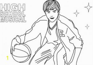 High School Musical Coloring Pages Printable High School Musical Coloring Pages