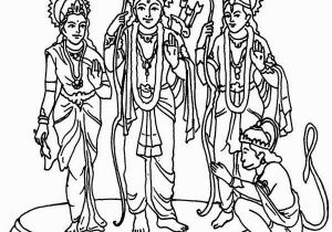 Hindu Gods and Goddesses Coloring Pages Hindu God and Goddess In Diwali Coloring Page Netart