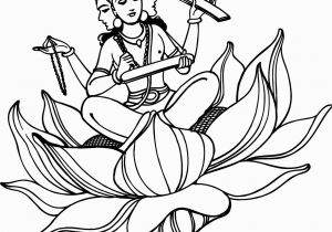 Hindu Gods and Goddesses Coloring Pages Hindu Goddess Drawing Google Search
