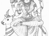 Hindu Gods and Goddesses Coloring Pages Hindu Gods Pencil Coloring Pages