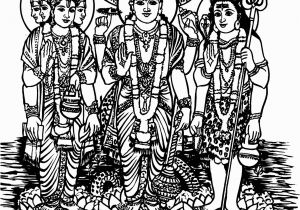 Hindu Gods and Goddesses Coloring Pages Hindu Mythology Gods and Goddesses – Printable