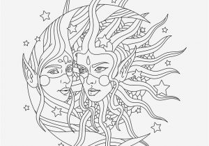 Hippie Sun and Moon Coloring Pages for Adults Hippies Clipart Moon Coloring Pages for Adults Sun