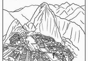 Hispanic Heritage Coloring Pages Machu Picchu Coloring Page Araceli