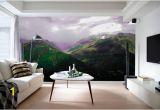 Hogwarts Express Wall Mural Mountain Wallpaper Mural for Living Room Nature Landscape Wall Decal Mountains Wall Mural for Bedroom Custom Home Mural Sku