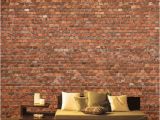 Hogwarts Express Wall Mural Red Brick Wall Mural for Lofr Room Stone Wall Decal for Home Brick Wall Decal for Decor Rustic Wallpapers for Living Room Sku