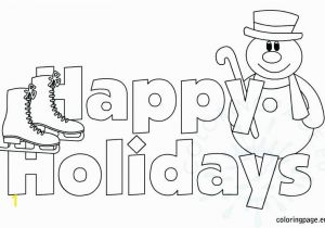 Holiday Coloring Pages Printable Free Happy Holidays Coloring Page Pages Printable Winter Holiday