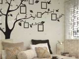 Home Decor Mural Art Wall Paper Stickers Black Tree Removable Wallpaper Deco Pinterest