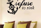 Home Decor Mural Art Wall Paper Stickers Boat Anchor Diy Sticker Waterproof Vinyl Wallpaper Home Decor for