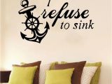 Home Decor Mural Art Wall Paper Stickers Boat Anchor Diy Sticker Waterproof Vinyl Wallpaper Home Decor for