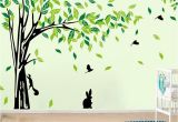 Home Decor Mural Art Wall Paper Stickers Tree Wall Sticker Living Room Removable Pvc Wall Decals Family