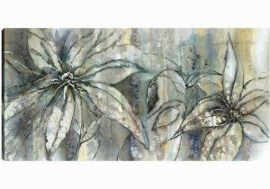 Home Depot Canada Wall Murals Artmaison Canada Leafs Iv Floral Art Fresh Printed Canvas