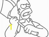Homer Simpson Coloring Page 188 Best Simpson Images