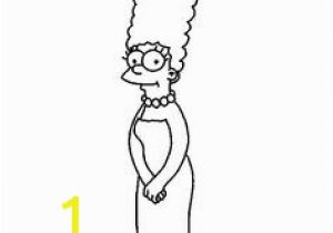 Homer Simpson Coloring Page 25 Gambar Simpsons Coloring Pages Terbaik