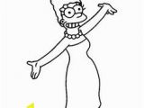 Homer Simpson Coloring Page 25 Gambar Simpsons Coloring Pages Terbaik