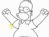 Homer Simpson Coloring Page 43 Best Simpson S Images