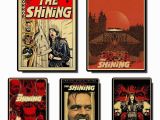 Horror Movie Wall Murals Horror Movie the Shining Vintage Posters Retro Poster Prints