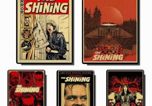 Horror Movie Wall Murals Horror Movie the Shining Vintage Posters Retro Poster Prints