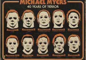 Horror Movie Wall Murals Michael Myers