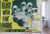 Horror Movie Wall Murals the Beast with Five Fingers Vintage Horror Movie Poster Wall Mural by Alma Design