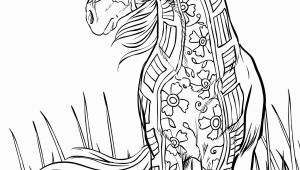 Horse Coloring Pages Hard Fresh Abstract Horse Coloring Pages Katesgrove