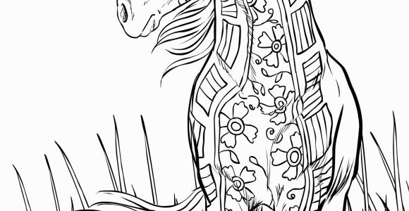 Horse Coloring Pages Hard Fresh Abstract Horse Coloring Pages Katesgrove