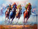 Horse Racing Wall Murals Equine Artists