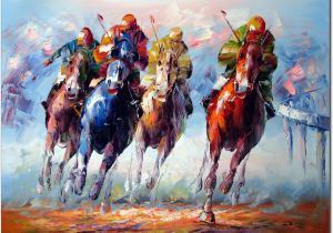 Horse Racing Wall Murals Equine Artists