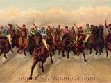 Horse Racing Wall Murals Gallery Cowboys & Trailblazers Horse Racing 1888 Horse