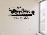 Horse Racing Wall Murals Horse Equestrian Vinyl Wall Art Decal Sticker Animal Rustic