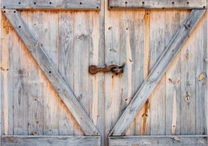 Horse Stable Wall Mural Detail Of Wooden Barn Door Wall Mural Vinyl