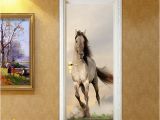 Horse Stable Wall Mural Diy Creative Animal Horse Door Stickers Corridor Wallpaper Pvc Poster Wall Mural Fice Bedroom Living Room Awterproof Art Home Decoration Buy Wall