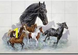 Horse Tile Murals 15 Best Horse Backsplash Designs Images