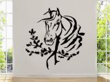 Horse Wall Decals Murals 2017 Hot Sale Personality Art Wall Room Decor Art Vinyl Sticker Mural Decal Horse Head Mustang Big Diy Quotes Wall Stickers Removable Decals