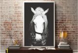 Horse Wall Decals Murals Black & White Horse Graphy Horse Wall Decor Horse Wall