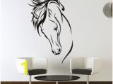 Horse Wall Mural Stickers Horses Head Wall Art Stickers Wall Decal Transfers