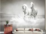 Horse Wall Murals Cheap Photo Wallpaper Horse White Horse Large Mural Continental Back Wall