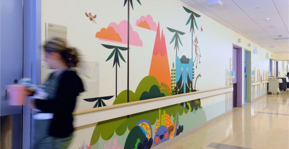 Hospital Wall Murals Mattel Children S Hospital Phase 2 In 2019