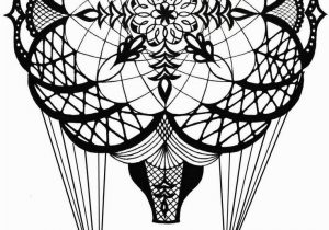 Hot Air Balloon Coloring Page for Adults 62 Best Hot Air Balloon Coloring Pages for Adult Images On