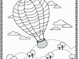 Hot Air Balloon Coloring Page for Adults Printable Hot Air Balloon Coloring Page for Adults Pdf Jpg