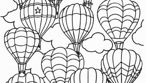 Hot Air Balloon Coloring Page for Adults Printable Hot Air Balloon Coloring Page for Adults Pdf Jpg