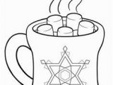 Hot Cocoa Coloring Page 7 Best Hot Chocolate Drawing Images