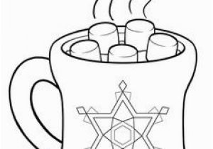 Hot Cocoa Coloring Page 7 Best Hot Chocolate Drawing Images