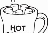 Hot Cocoa Coloring Page Free Hot Chocolate Clipart