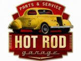 Hot Rod Garage Wall Murals Hot Rod Garage Metal Art Sign Plasma Cut Custom Shape
