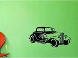 Hot Rod Wall Murals Design with Vinyl top Selling Decals Hot Rod Wall Art