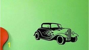 Hot Rod Wall Murals Design with Vinyl top Selling Decals Hot Rod Wall Art