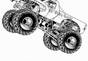 Hot Wheels Monster Truck Coloring Pages Monster Truck Coloring Pages 1 Image and Save Image as